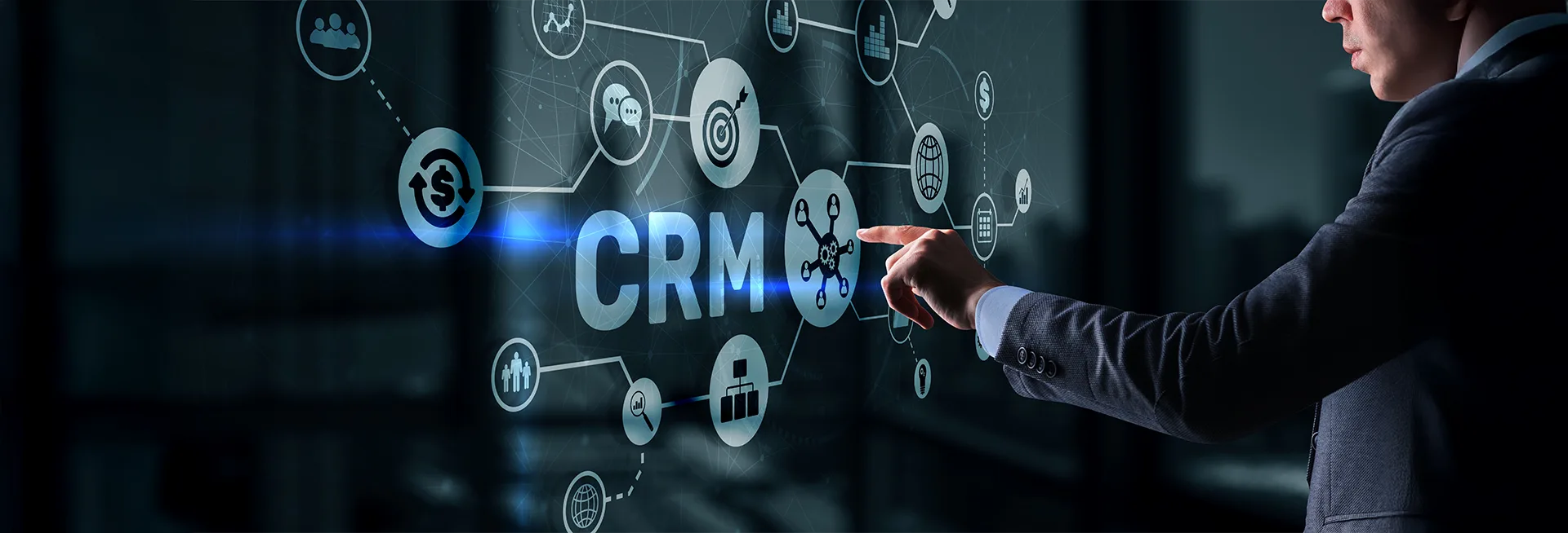 salesforce crm banner